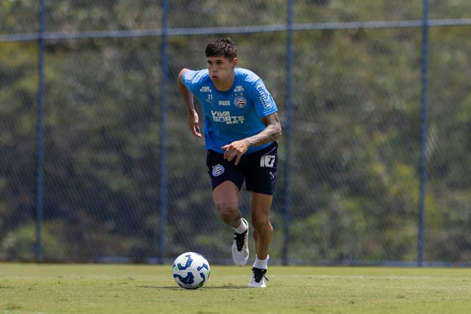 Ramos Mingo em treino do Bahia (Foto: Rafael Rodrigues/ECB)