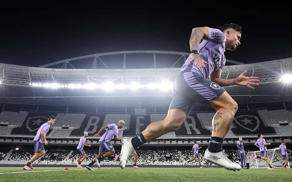 Botafogo divulga relacionados para duelo com o Internacional; veja desfalques e retornos