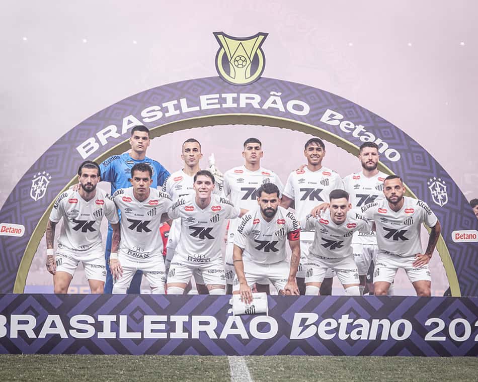 Santos perdeu para o Ceará por 3 a 0 no último domingo (5), no Castelão. (Foto: Raul Baretta/ Santos FC)