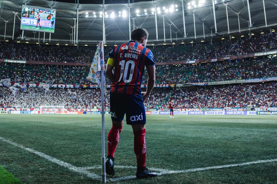 Everton Ribeiro na Arena Fonte Nova (Foto: Letícia Martins / EC Bahia)