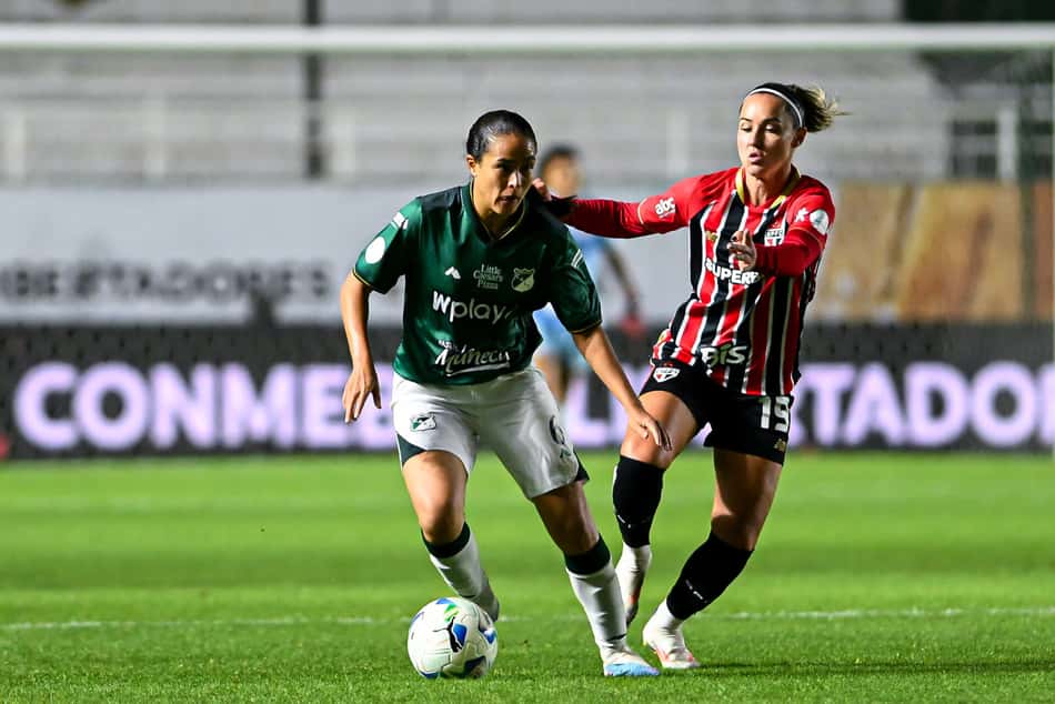 Deportivo Cali venceu o São Paulo por 2 a 0 neste domingo (12), na Libertadores Feminina. (Staff Images Woman/CONMEBOL)