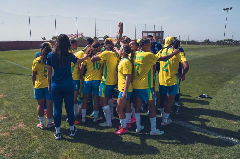 Seleção Brasileira feminina Sub-17 disputa o Mundial. (Foto: Foto: Fabio Souza/CBF)