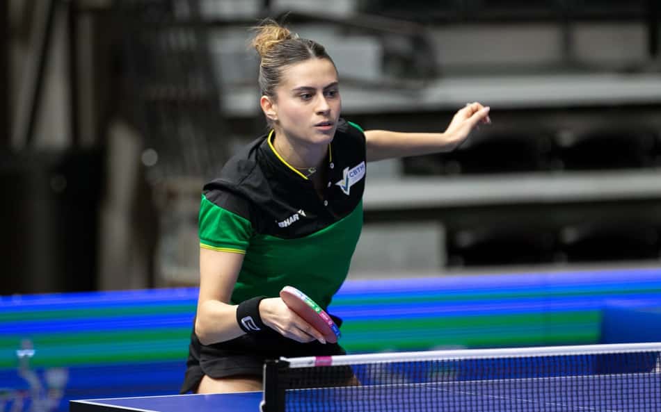 Bruna Takahashi no Pan-Americano 2025 (Foto: ITTF Americas)
