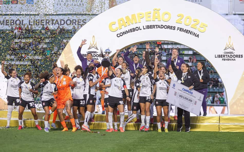 Corinthians conquista Libertadores Feminina 2025. (Foto: Staff Images Woman/CONMEBOL)