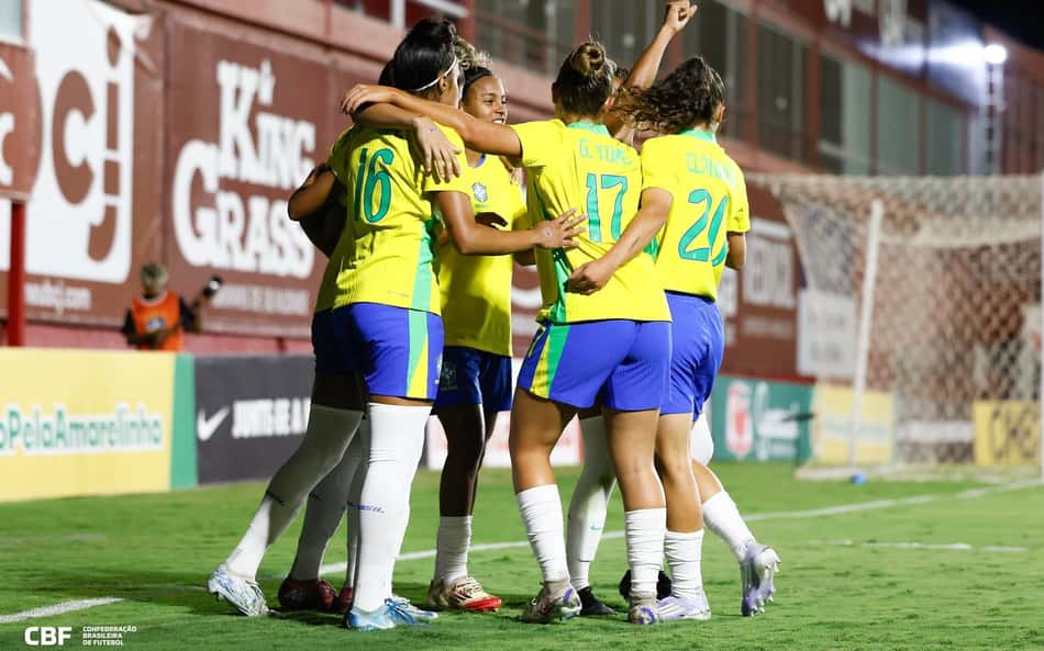 Brasil vence México em amistoso em Goiânia. (Foto: Rafael Ribeiro/CBF)