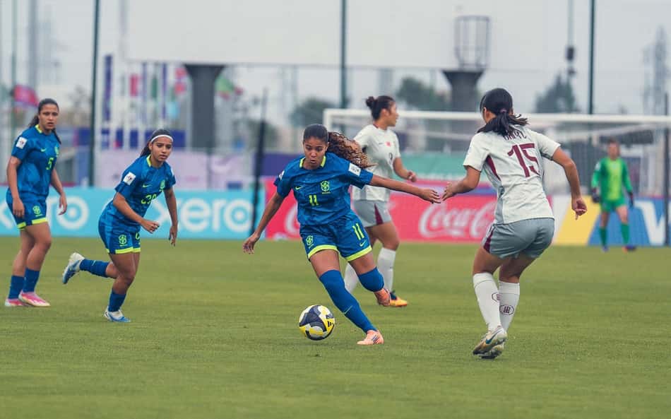 Sem Giovanna Waksman, Brasil enfrenta o Canadá nas quartas do Mundial Sub-17