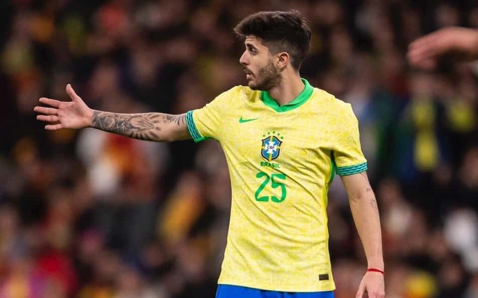 Lucas Beraldo vira assunto durante Japão x Brasil: 'Já deu para ver'