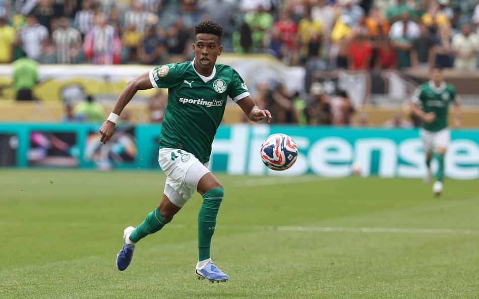 Estevão vira assunto após Palmeiras x LDU: 'Infelizmente não'