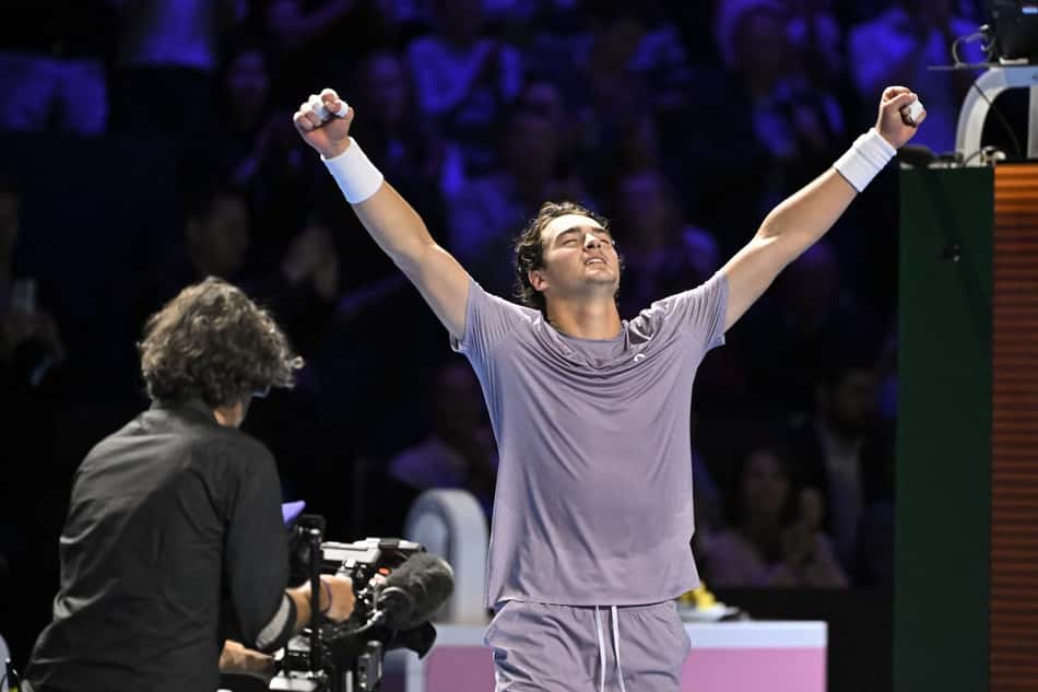 A emoção de João Fonseca com o título do ATP 500 da Basileia