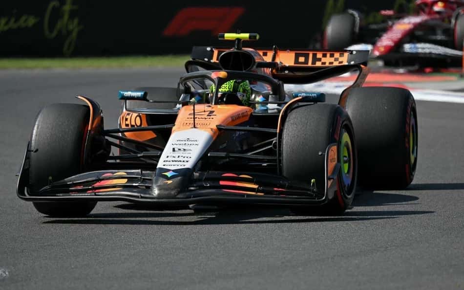 Lando Norris vence GP do México (Foto: Yuri Cortez/ AFP)