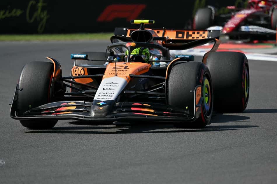 Lando Norris vence GP do México (Foto: Yuri Cortez/ AFP)