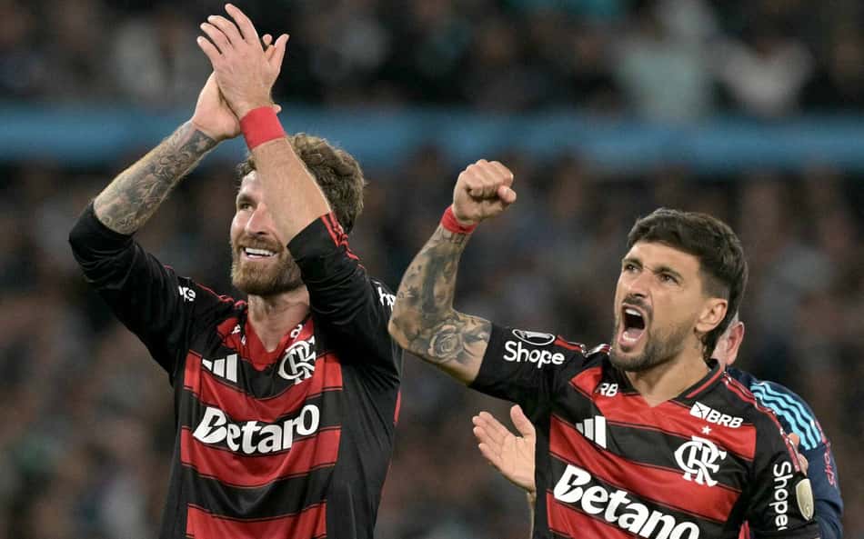 Léo Pereira e Arrascaeta - Flamengo