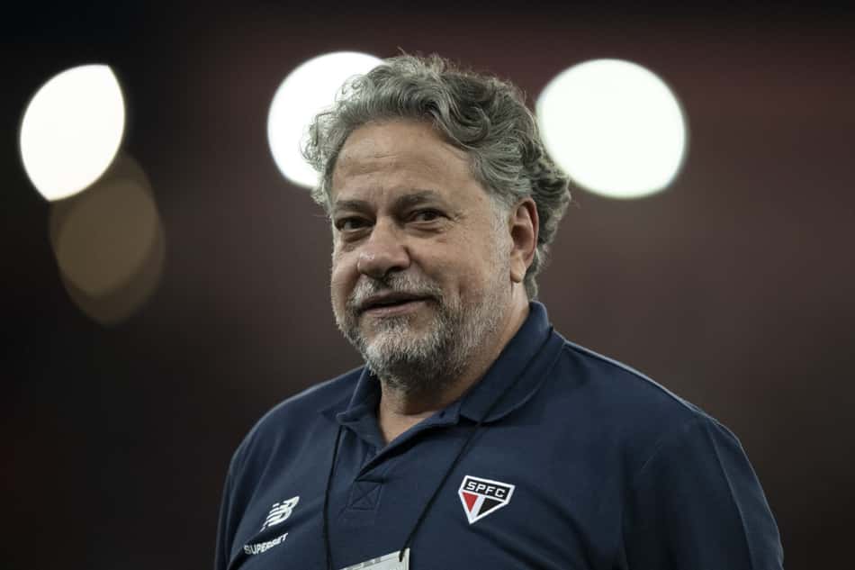 Julio Casares, presidente do São Paulo (Foto: Jorge Rodrigues/AGIF)