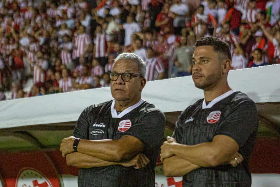 Hélio dos Anjos e Guilherme dos Anjos (Foto: Rafael Vieira/AGIF)
