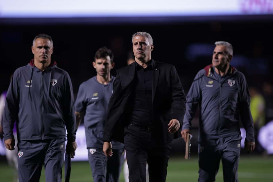 Crespo nunca venceu o Fortaleza pelo São Paulo (Foto: Ettore Chiereguini/AGIF)