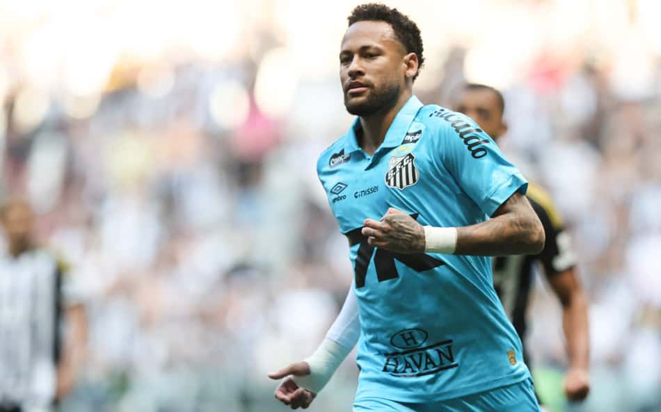 Neymar acumula 23 jogos pelo Peixe nesta temporada. (Foto: Gilson Lobo/AGIF)