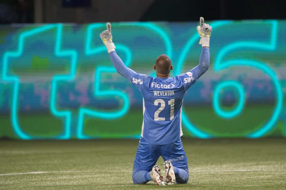 Weverton, goleiro do Palmeiras