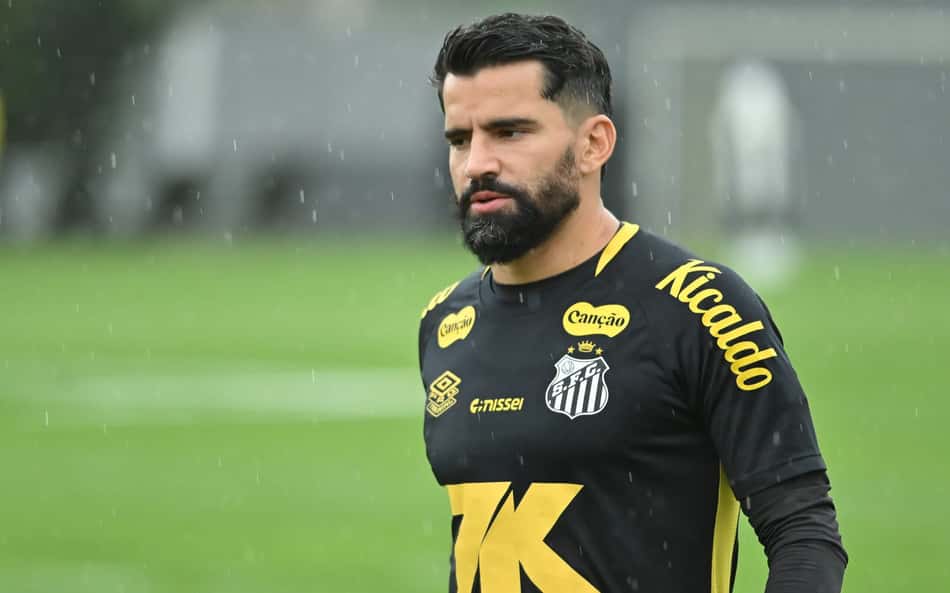 Tomás Rincón será desfalque do Santos contra o Corinthians. (Foto: Jota Erre/AGIF)