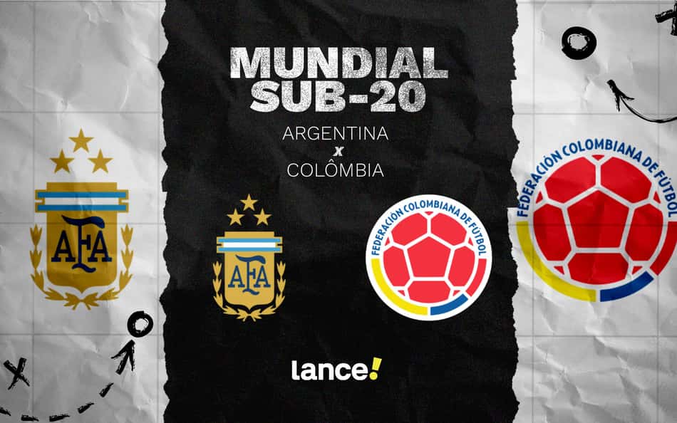 Argentina x Colômbia: onde assistir, horário e prováveis escalações do jogo pelo Mundial Sub-20