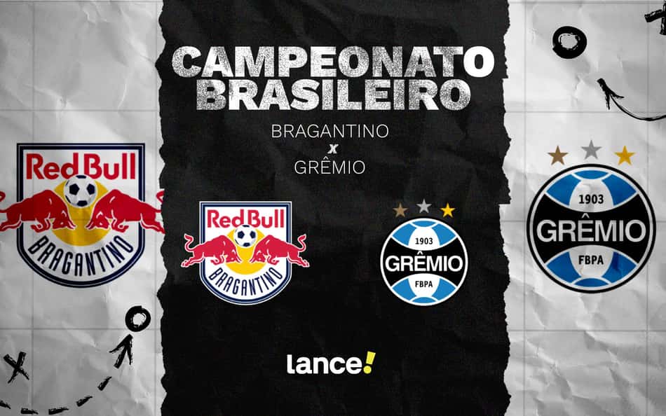 Bragantino x Grêmio: onde assistir ao vivo, horário e escalações do jogo pelo Brasileirão
