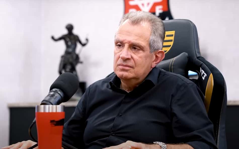BAP durante entrevista à Flamengo TV (Foto: Reprodução)