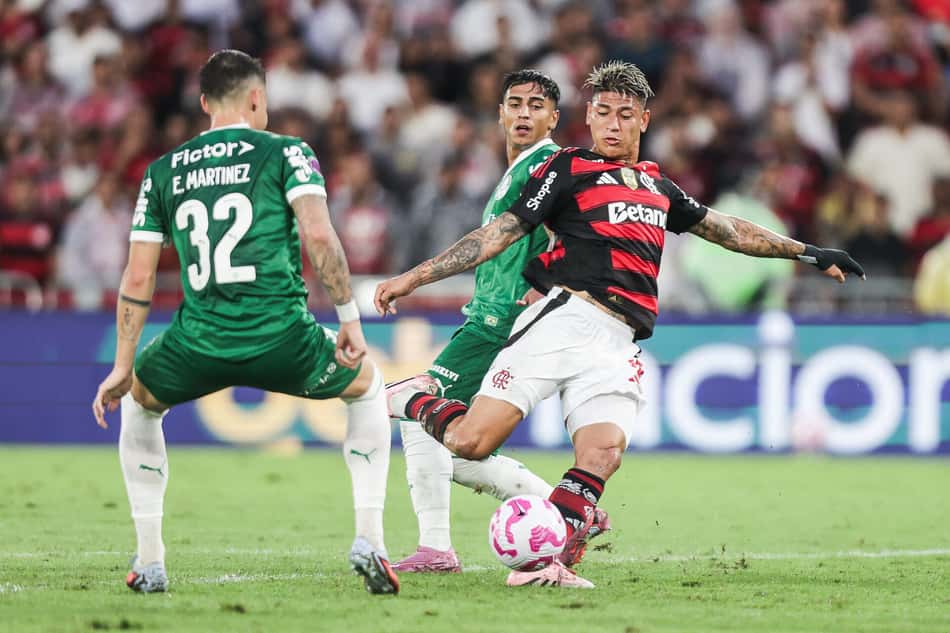 Flamengo e Palmeiras decidem a Libertadores no próximo dia 29 de novembro (Foto: Gilvan de Souza/Flamengo) 