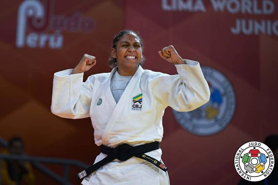 Dandara Camillo leva bronze no Mundial Júnior de Judô (Foto: IJF)