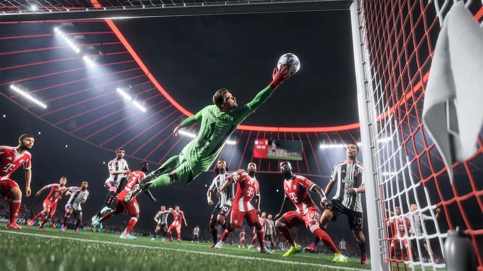 Os goleiros estão melhores no EA Sports FC 26 (Foto: divulgação/Electronic Arts)