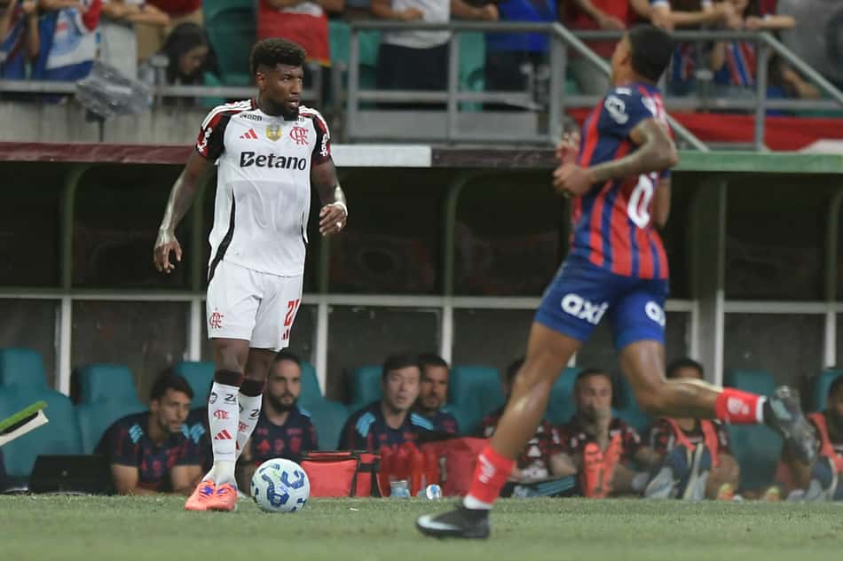 Emerson Royal Bahia x Flamengo