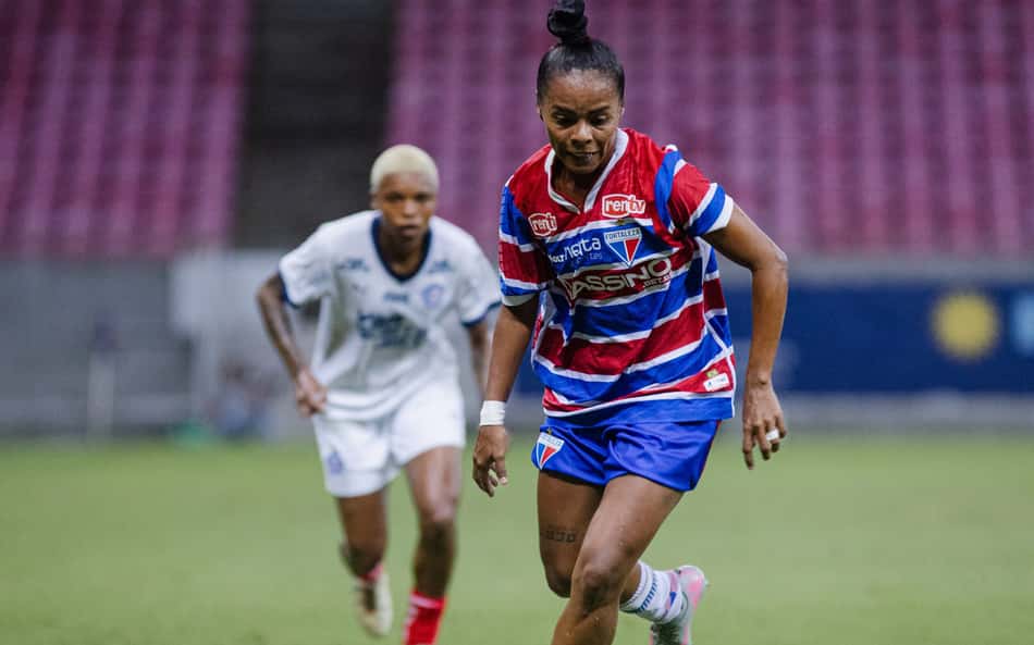 Fortaleza vence Bahia e se classifica à final da Copa Maria Bonita. (Foto: Paulo Matheus / Fortaleza EC)