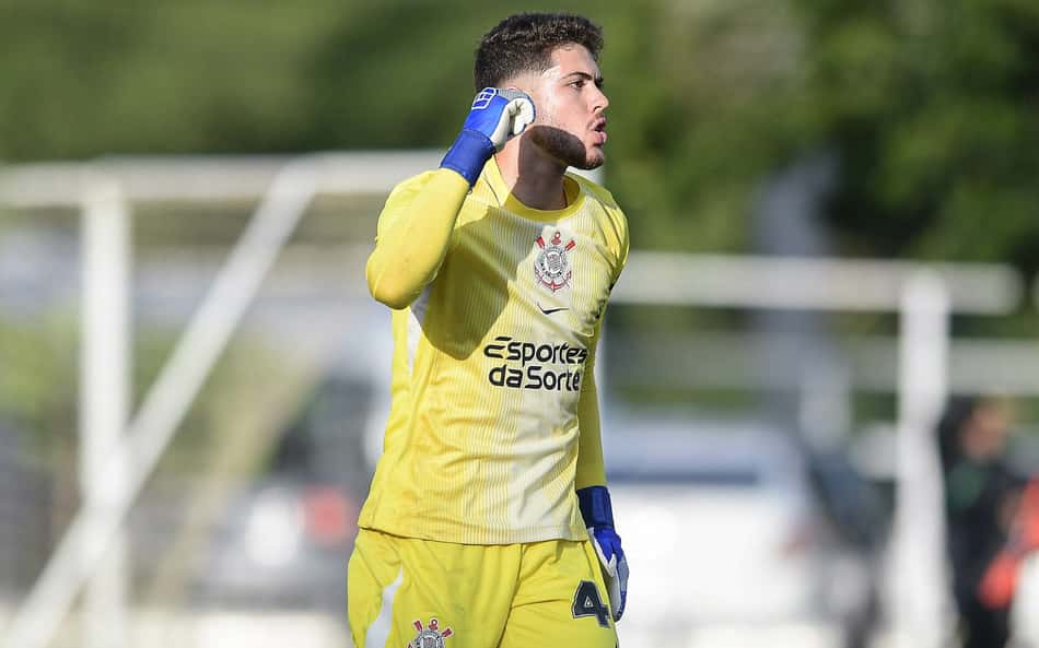 Defesa de goleiro em Vitória x Corinthians gera polêmica: 'Não entrou?'