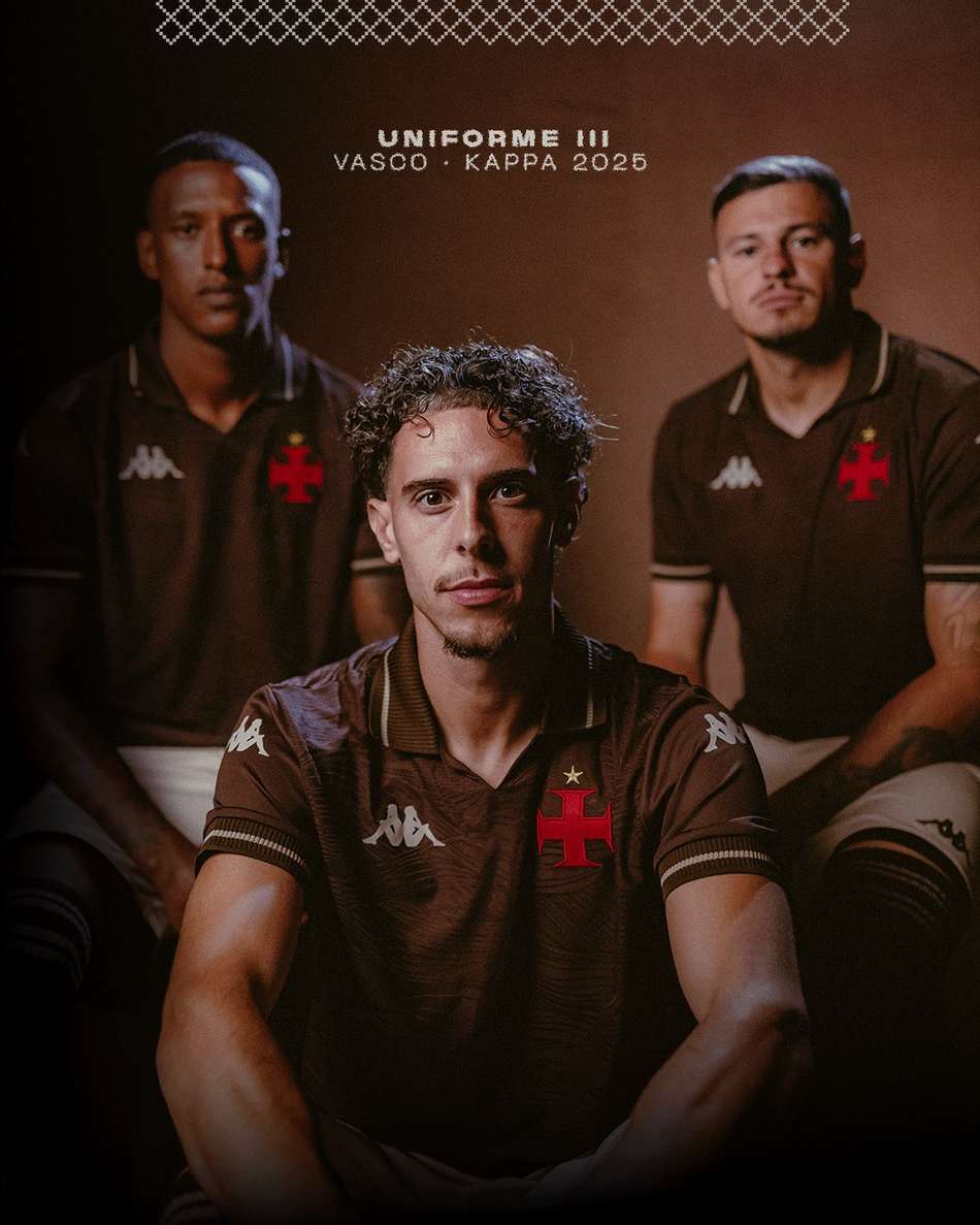 Novo uniforme III do Vasco (Foto: Divulgação/Vasco)