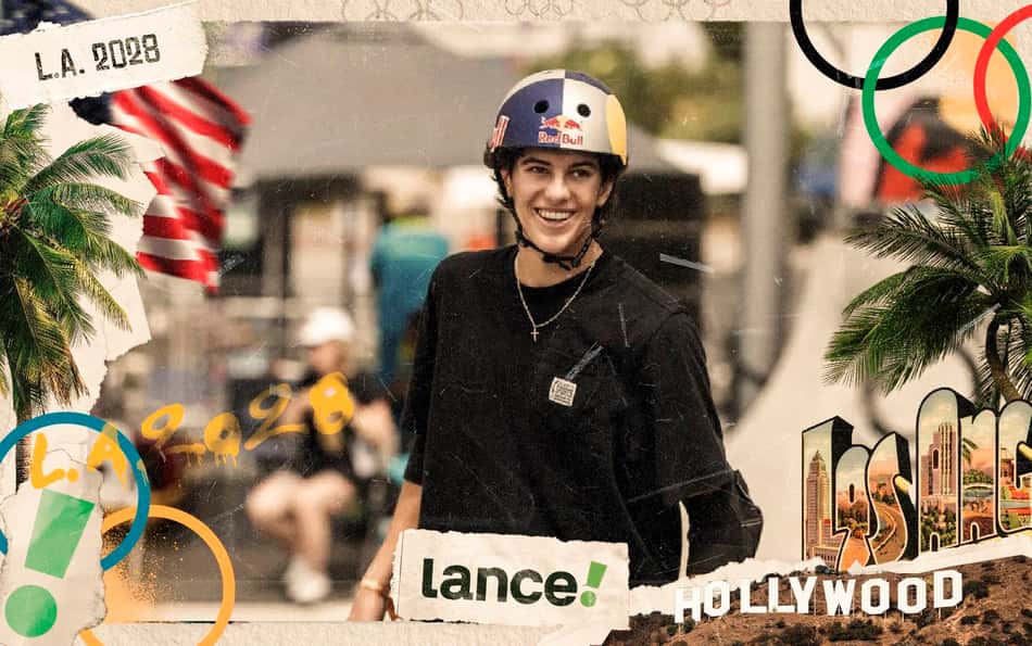 Lance! Olímpico: Gui Khury busca 'flow' entre estilos do skate por Los Angeles