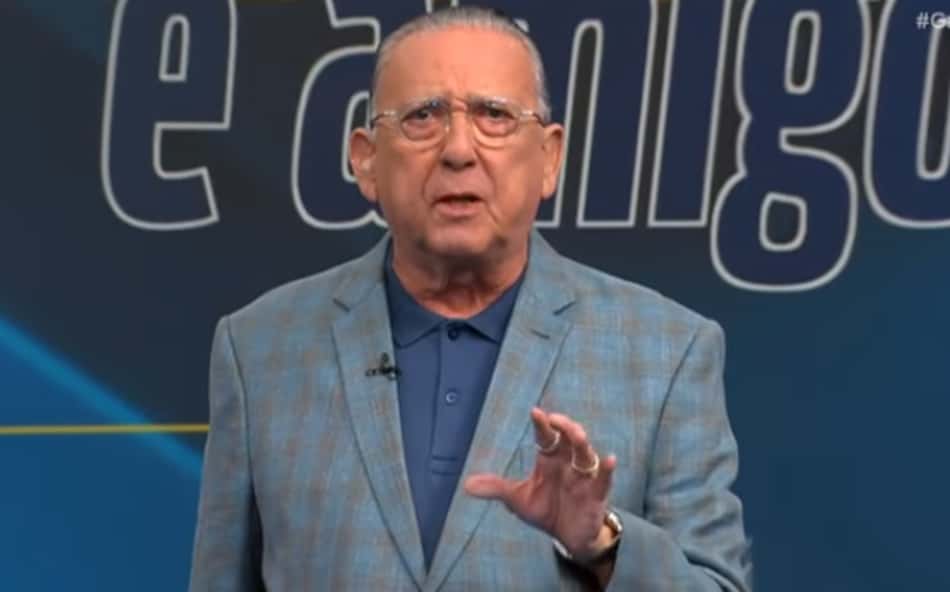 Galvão Bueno em esue programa na Record