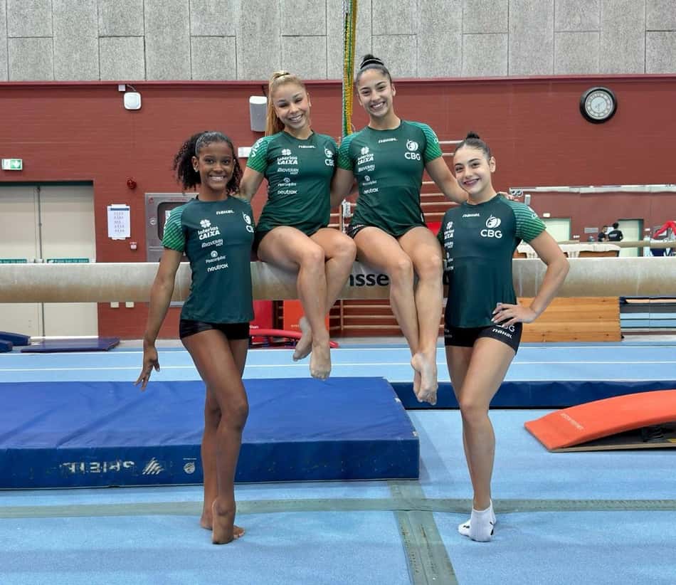 Brasil envia 9 ginastas para Mundial de Ginástica Artística; veja fotos
