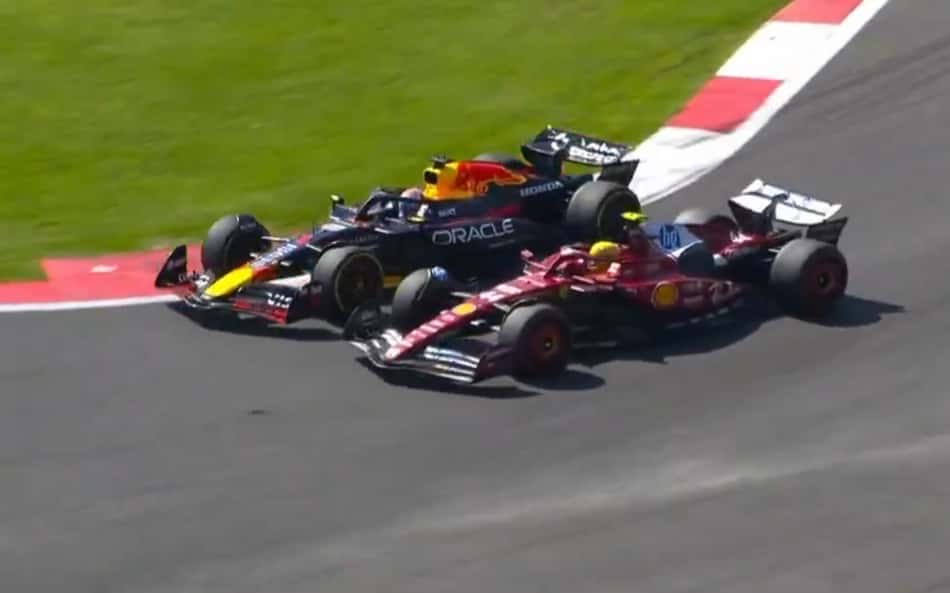 Disputa entre Verstappen e Hamilton no GP do México viraliza: 'Velhos tempos'