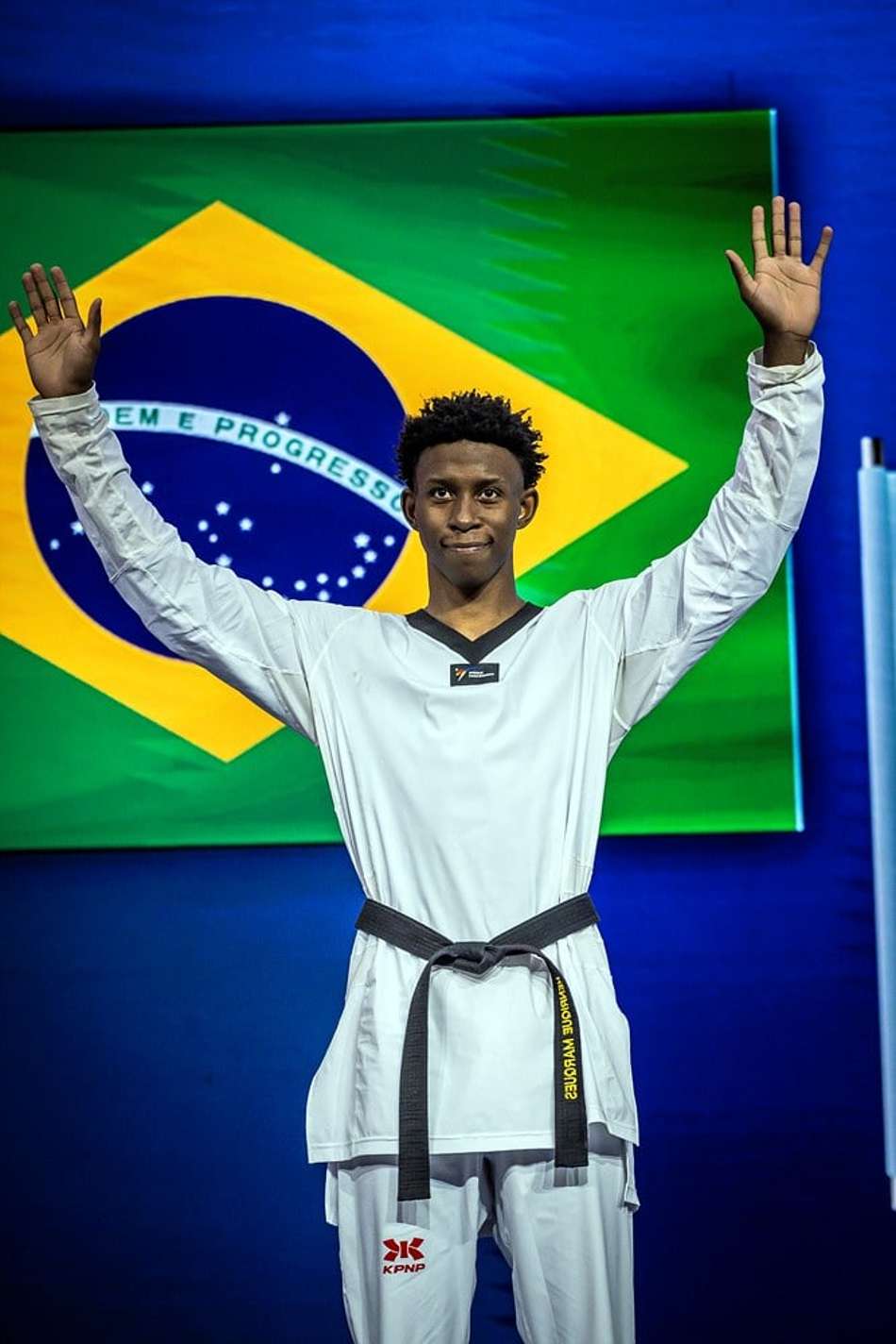 Henrique Marques é campeão mundial de taekwondo 2025 (Foto: World Taekwondo)