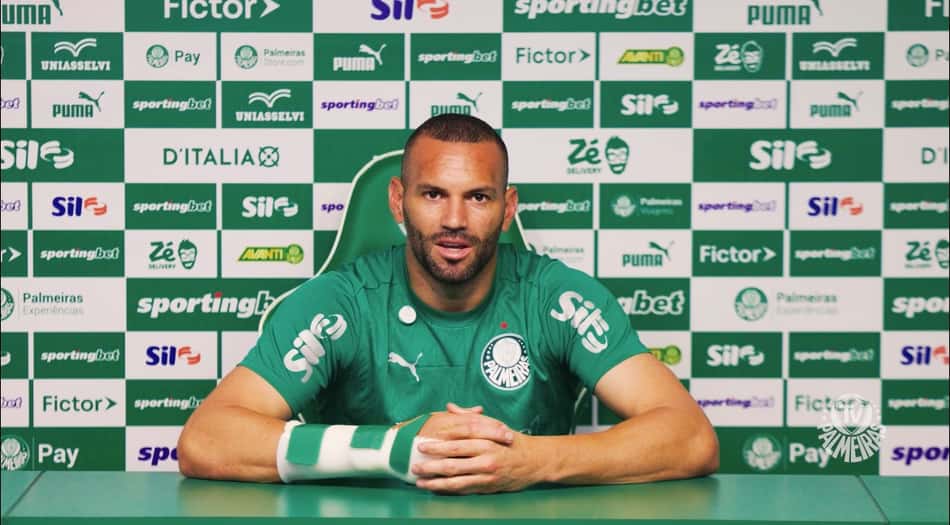 Weverton, goleiro do Palmeiras