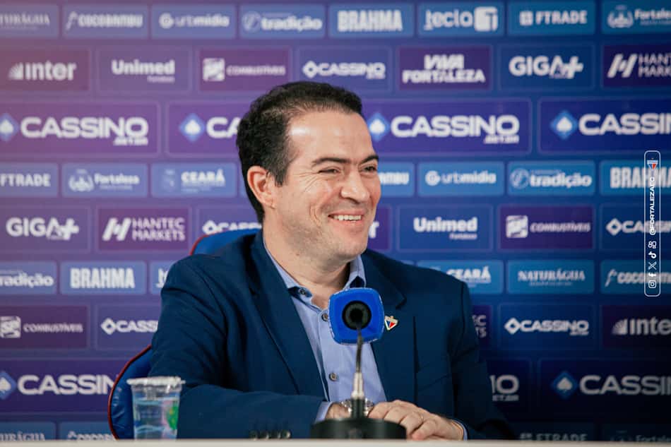 Marcelo Paz, CEO da SAF do Fortaleza (Foto: Mateus Lotif/Fortaleza EC)