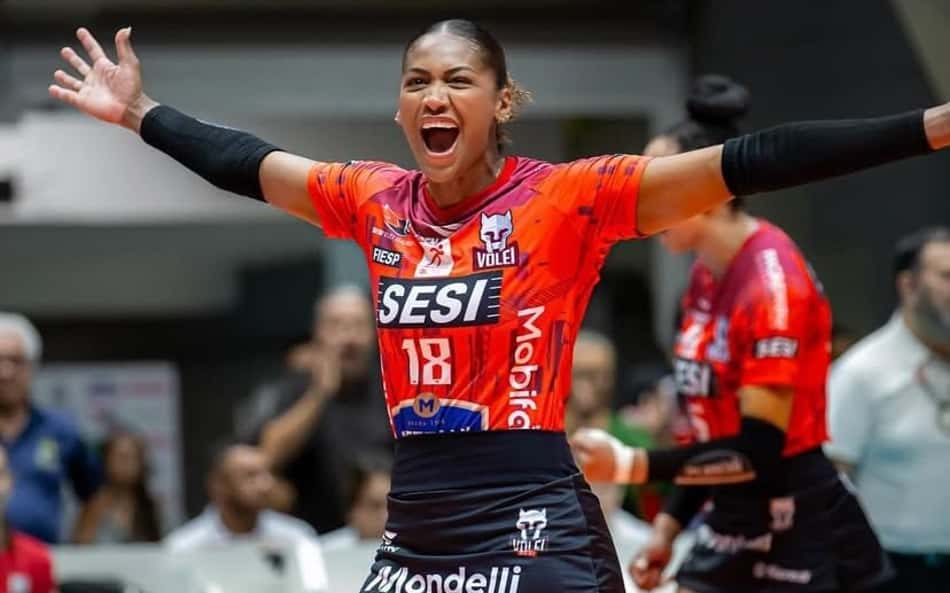Mayany no Vôlei Bauru (Foto: Reprodução/Instagram)
