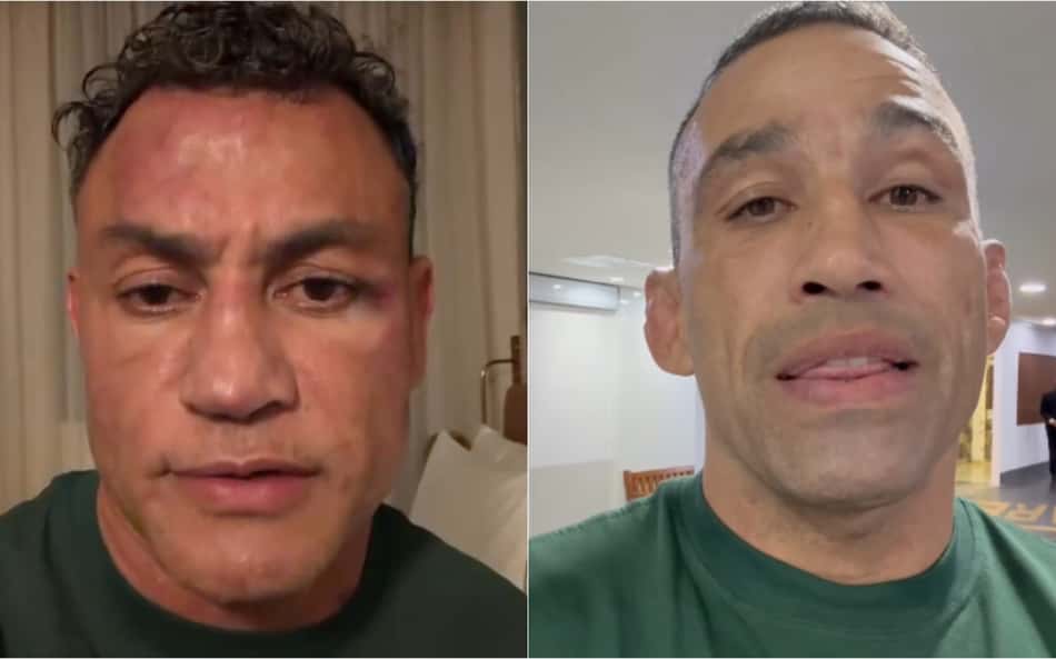 Popó e Werdum selam a paz após confusão generalizada; veja o vídeo