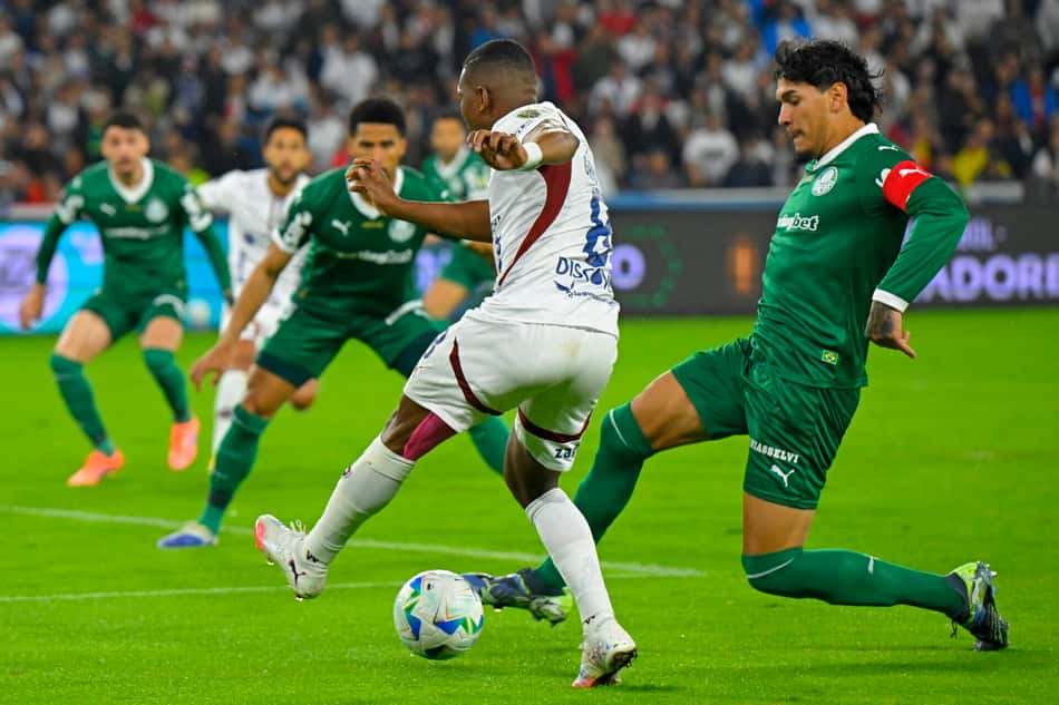 Palmeiras perdeu para a LDU por 3 a 0 (Foto: Rodrigo BUENDIA / AFP)