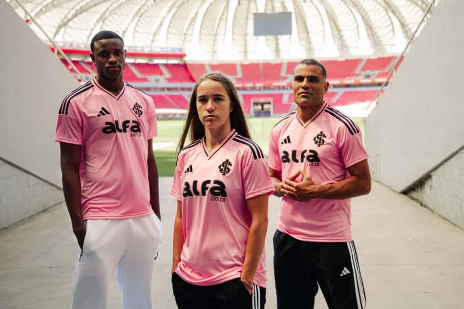 Camisa do Internacional para o Outubro Rosa