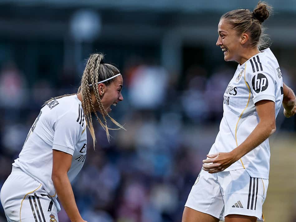 Jogadoras do Real Madrid comemoram vitória na Champions Feminina (Foto: Reprodução/Instagram)