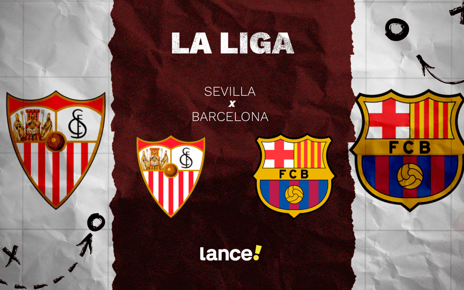 Sevilla x Barcelona: onde assistir, horário e escalações do jogo por La Liga