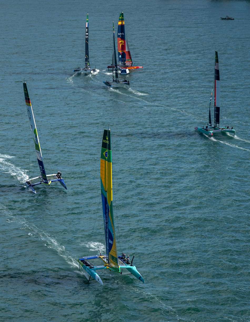 Mubadala Brasil, tme brasileiro na competição de SailGP (Foto: Mubadala Brasil)