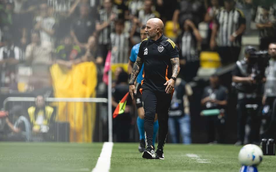 Sampaoli se declara para torcida do Atlético-MG 'Um dos motivos por eu estar aqui'