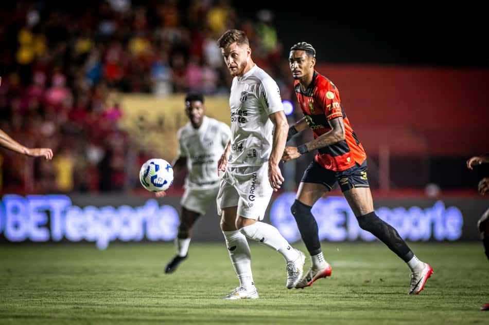 Partida entre Sport e Ceará, pelo Brasileirão (Foto: Gabriel Silva/Ceará SC)