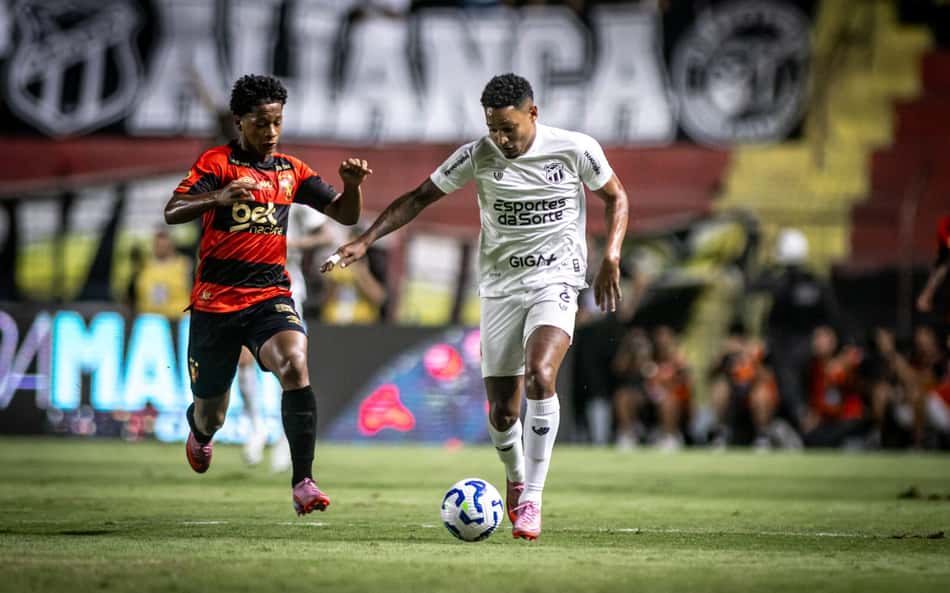 Partida entre Sport e Ceará, pelo Brasileirão (Foto: Gabriel Silva/Ceará SC)
