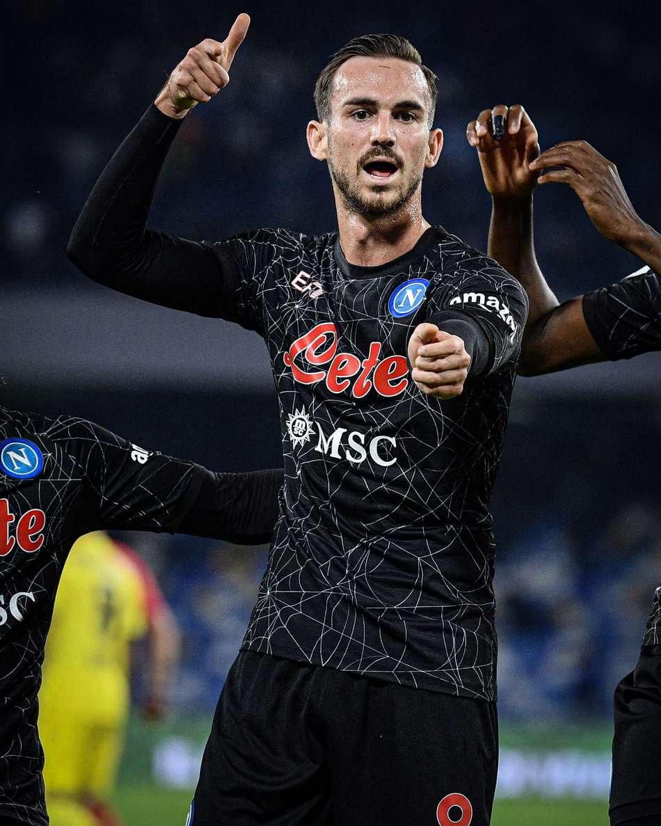 Uniforme de Halloween da Napoli na temporada 21/22